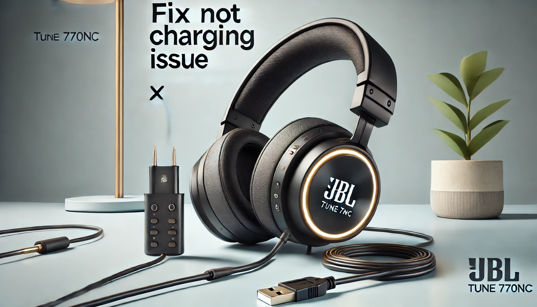 How To Charge JBL Tune 770NC | Fix Not Charging Issue